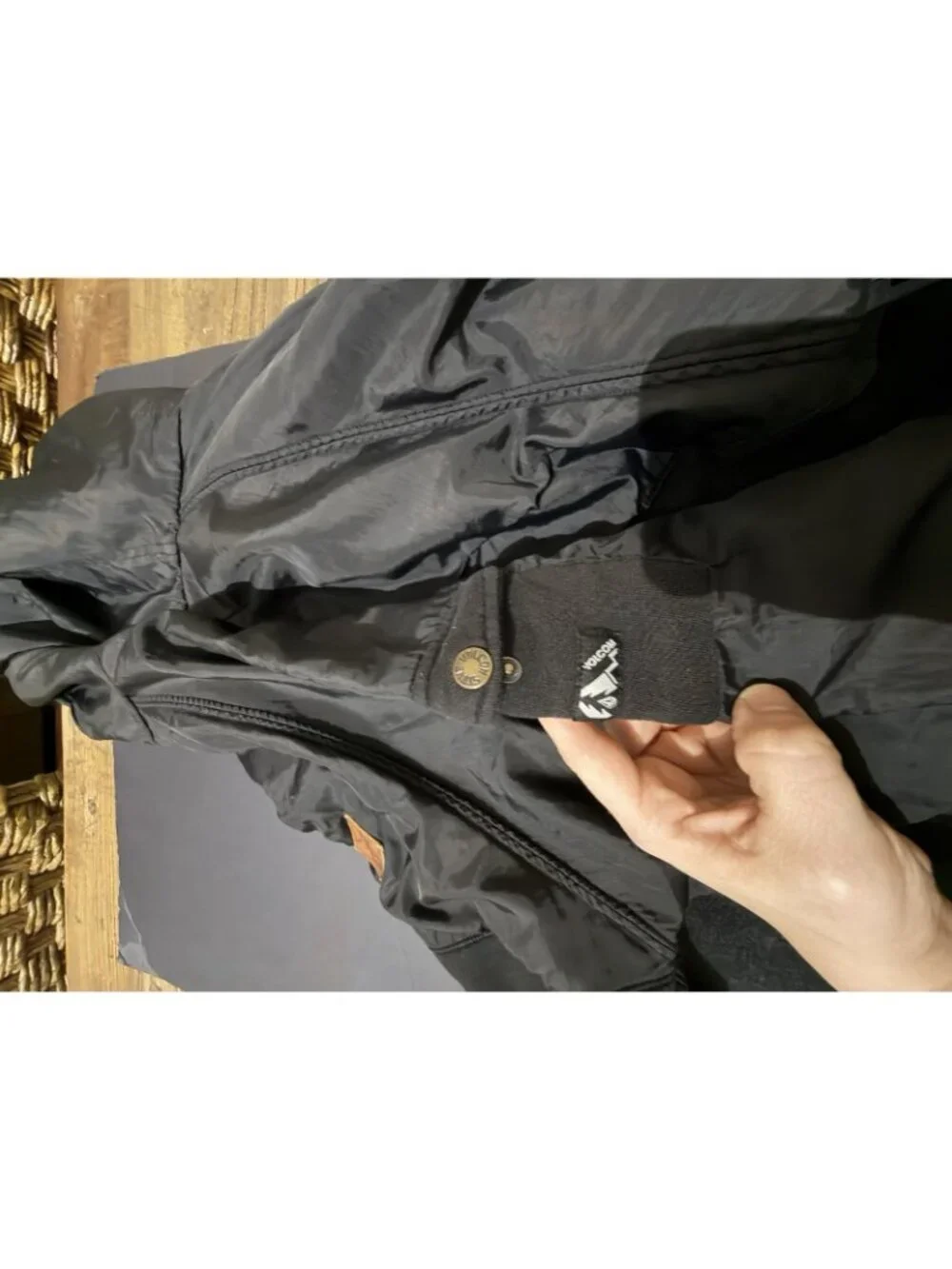 Volcom Men's Black Jacket Size Large
